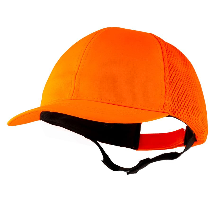 basc06v05 SURFLEX Orange Standard Bump Cap 100% Polyester