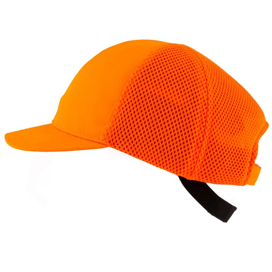 basc06v05 SURFLEX Orange Standard Bump Cap 100% Polyester
