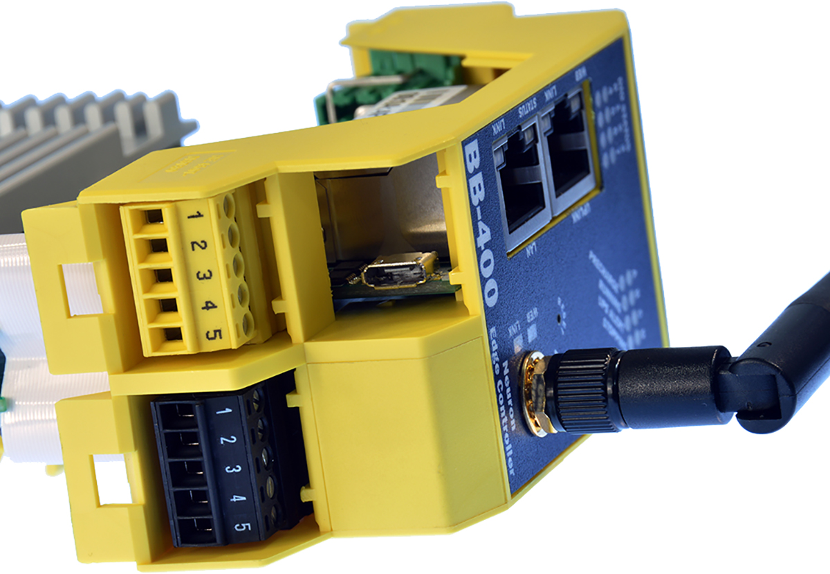 bb-400 Brainboxes Neuron Edge Industrial Computer 15 W Broadcom BCM2837 1.2 GHz 4GB 4 Linux