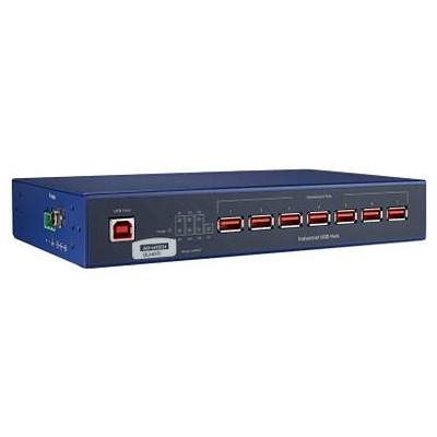 Advantech USB Type A Female to USB B Female Fibre Optic Converter