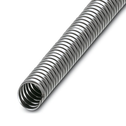 Phoenix Contact 10m Silver Cable Cover in Stainless Steel, 18mm Inside dia.