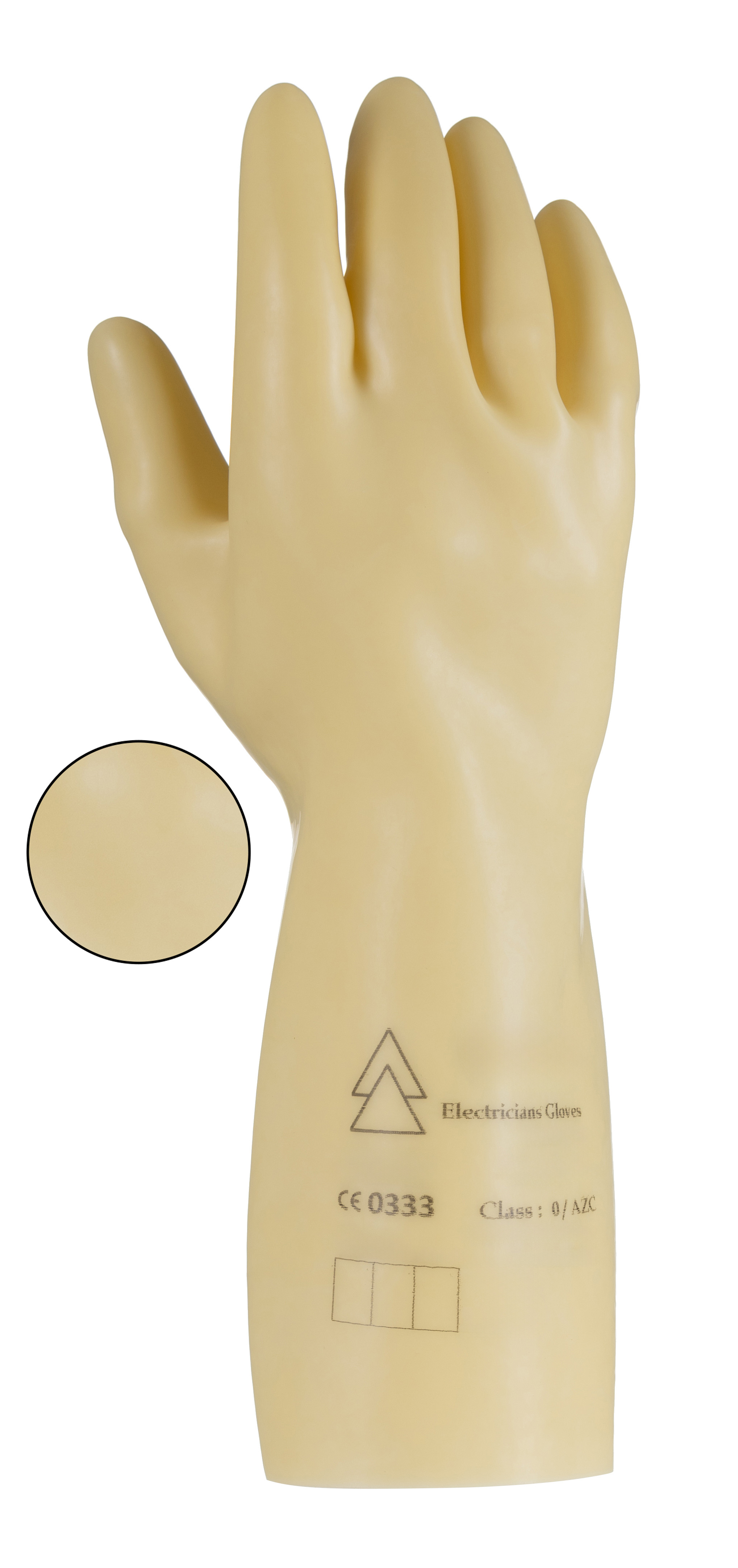 bc91vse Facom Beige Latex Electricians Gloves, Size 10, Uncoated Coating