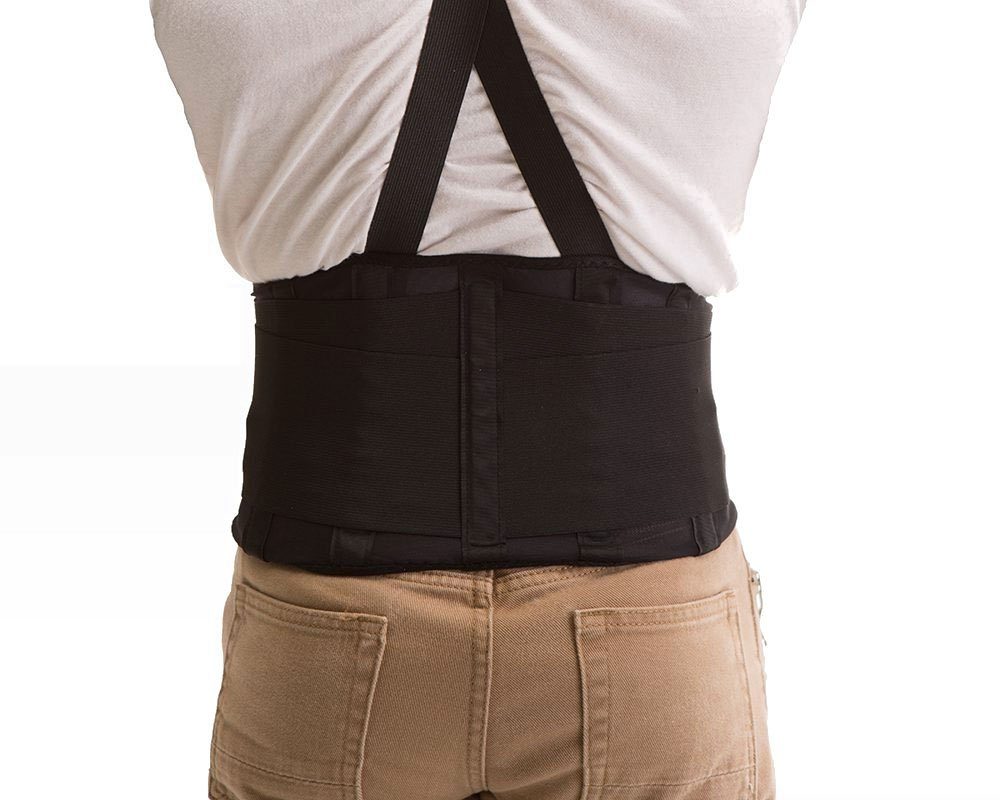 Impacto Black Mesh Back Support