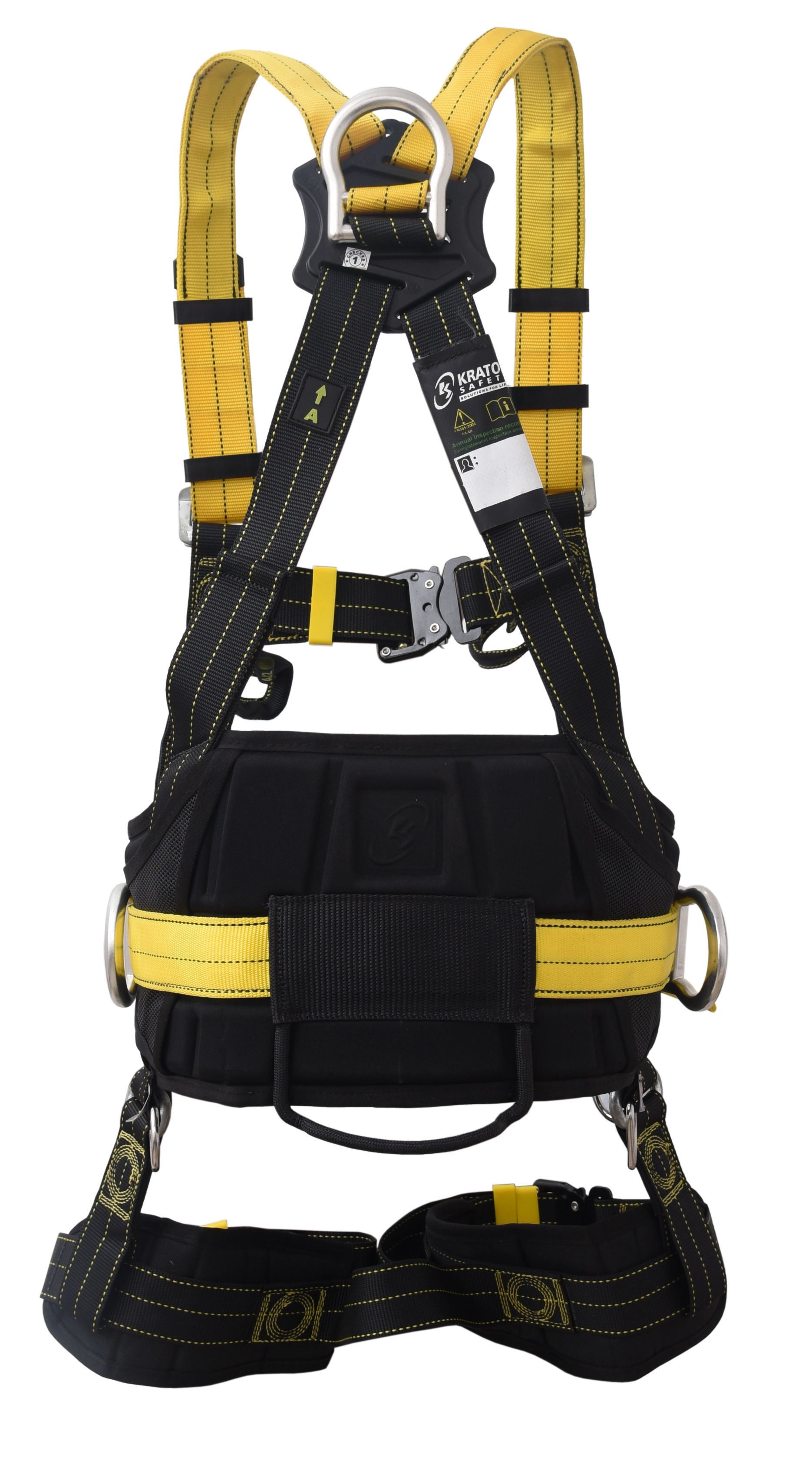 fa1021400 KRATOS SAFETY FA1021400 Front, Rear, Sides Attachment Harness with comfort belt, 140kg Max, S/M/L