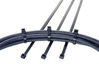 HellermannTyton 111-12430, Black Nylon Cable Tie, 760mm x 7.6 mm, T120L Series