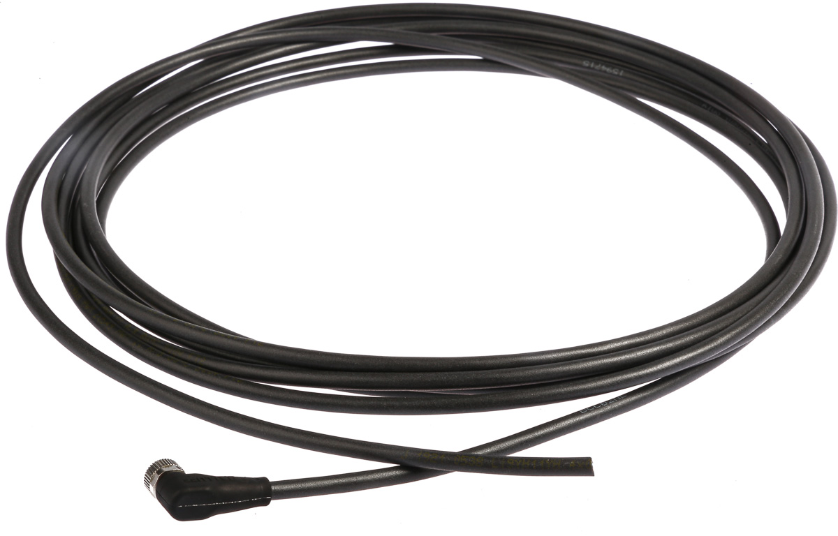 BALLUFF Female 4 way M8, Right Angle to Male 34 way Unterminated Sensor Actuator Cable