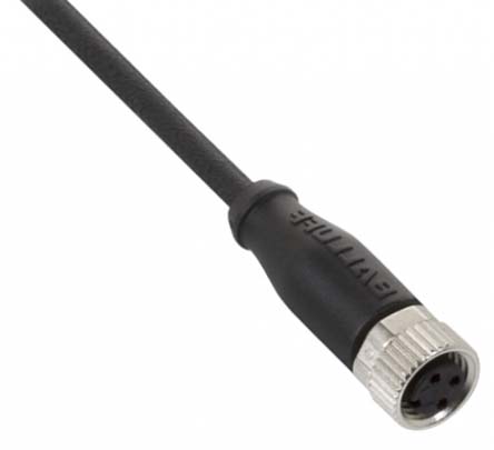 BALLUFF Female 5 way M12, Straight to Male 34 way Unterminated Sensor Actuator Cable