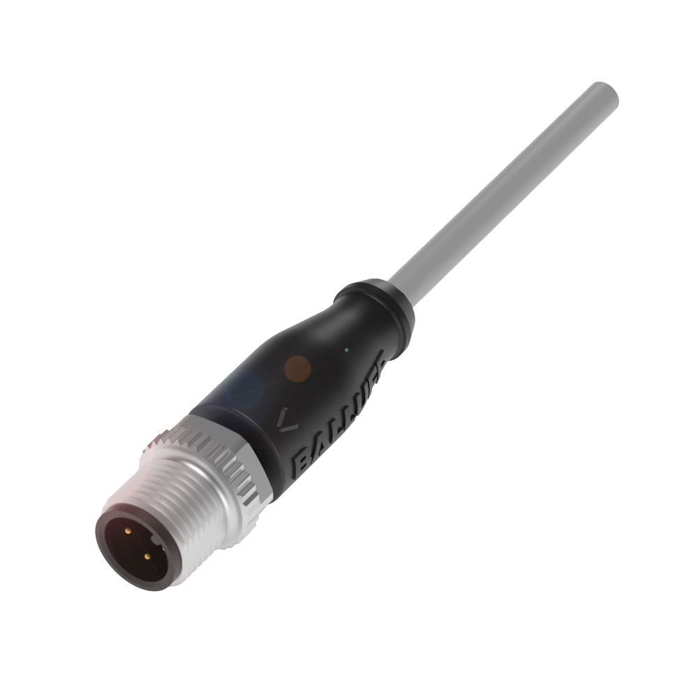 BALLUFF Male 4 way Straight to Male 4 way Unterminated Sensor Actuator Cable, 10 m