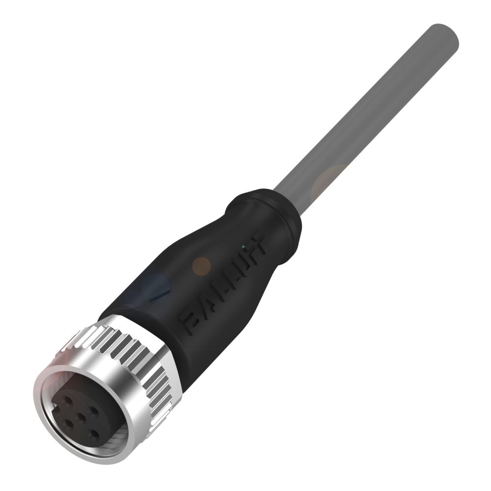 BALLUFF Female 4 way Straight to Unterminated 4 way Unterminated Sensor Actuator Cable, 20 m