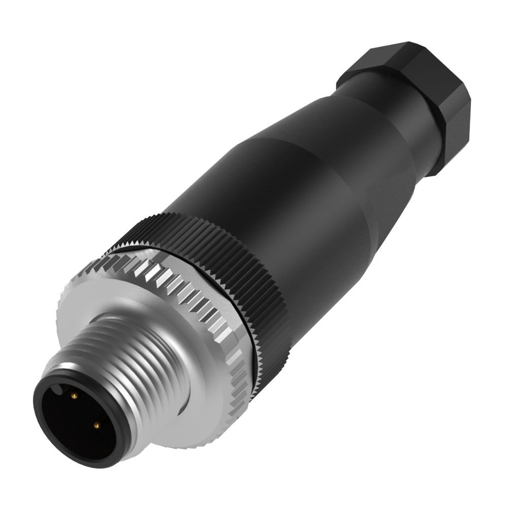 BALLUFF Circular Connector, 5 Contacts, Cable, M12 Connector, Plug, IP67, BCC M435-0000-2A-000-41X575-000 Series
