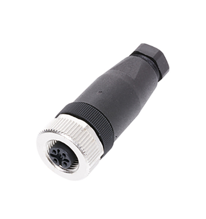 BALLUFF Circular Connector, 5 Contacts, Cable, M12 Connector, Socket, Female, IP67, BCC06Z9 Series
