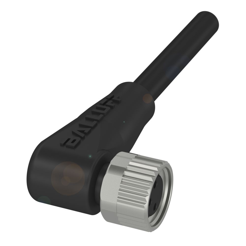 BALLUFF Female 4 way Right Angle to Unterminated 4 way Unterminated Sensor Actuator Cable, 1.5 m