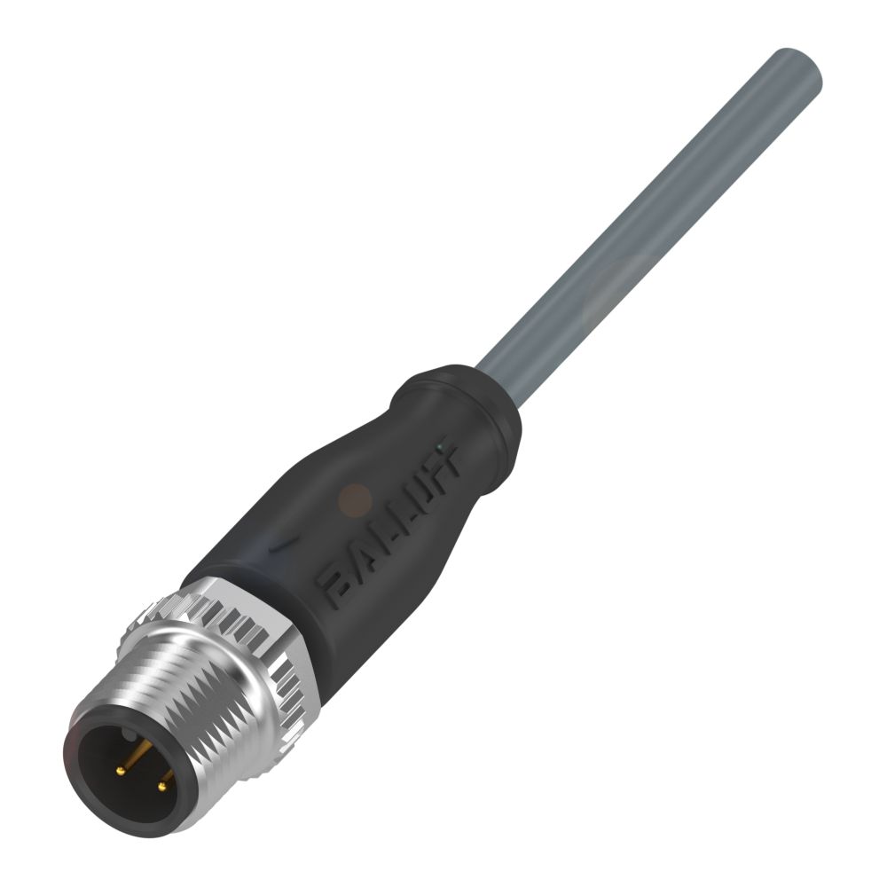 BALLUFF Male 4 way Straight to Male 4 way Unterminated Sensor Actuator Cable, 20 m