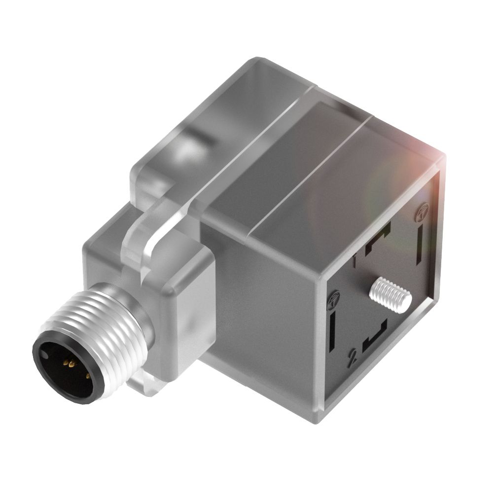 BALLUFF Angled Circular Connector Adapter 4 3 M12 x 1 Male