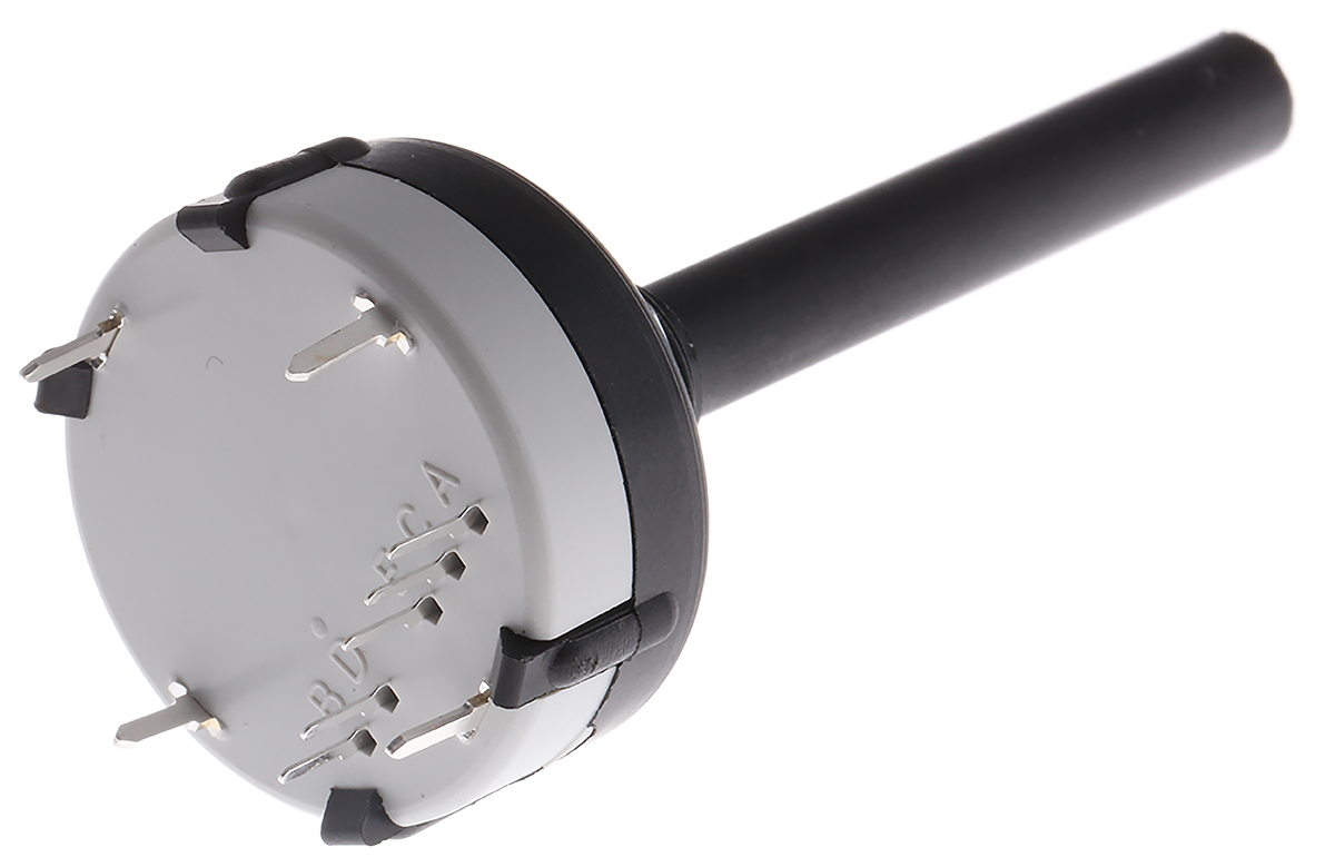 Lorlin BCK, 16 Position SPST Rotary Switch, 150mA, Through Hole