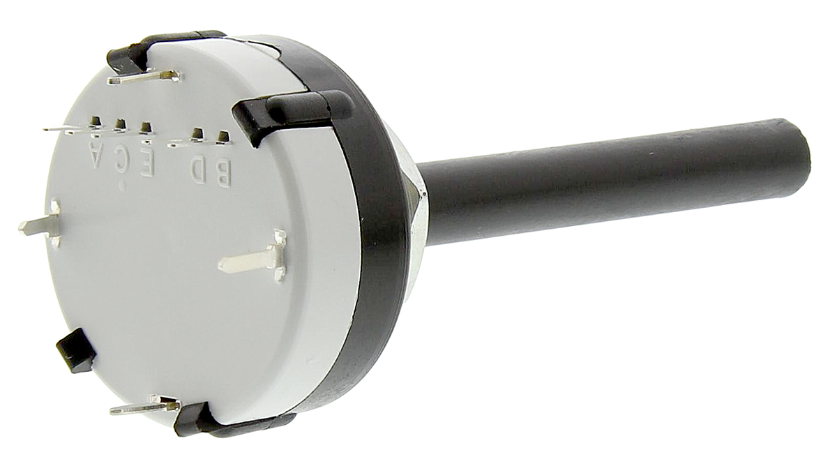 Lorlin CK, 16 Position Rotary Switch, 150mA, Solder