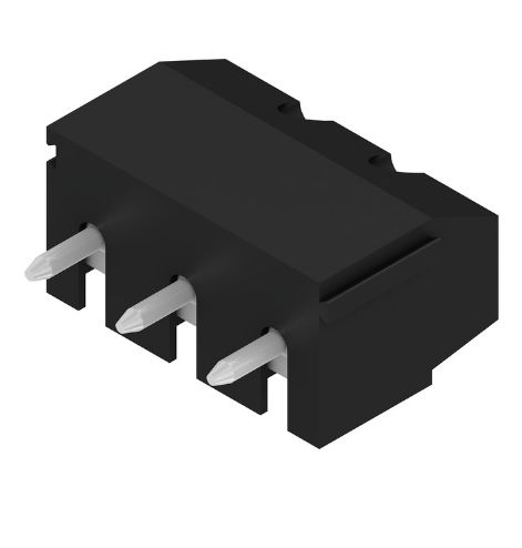 1760520000 Weidmuller PM 5.08 Series PCB Terminal Block, 3-Contact, 5.08mm Pitch, Through Hole Mount, 1-Row, PCB Termination