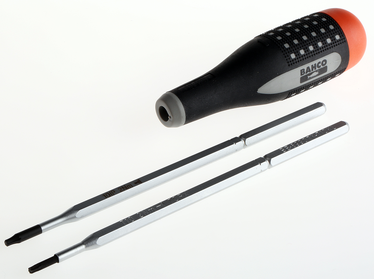 Bahco Fixed Torque Screwdriver, 2 Nm, T10 Drive, ±10 % Accuracy