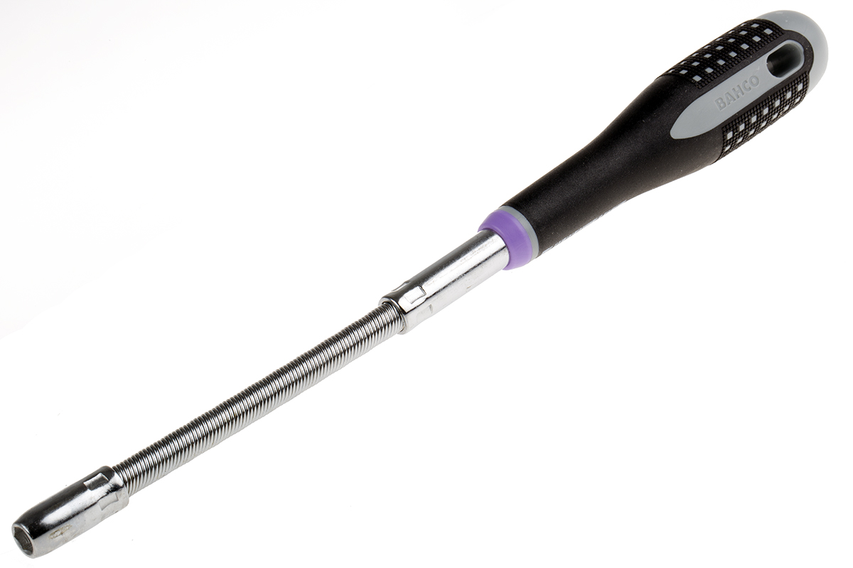 Bahco Hexagon Nut Driver, 6 mm Tip, 150 mm Blade, 272 mm Overall
