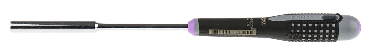 be-7855 Bahco Hexagon Nut Driver, 5.5 mm Tip, 125 mm Blade, 247 mm Overall