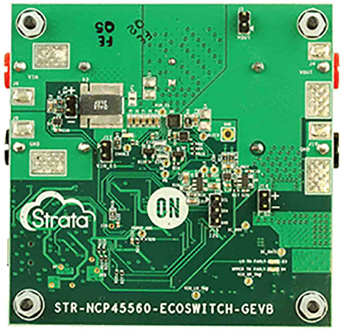 onsemi Strata Enabled NCP45560 ecoSWITCH Load Switch EVB for NCP45560 for Strata to Control the ecoSWITCH and Monitor