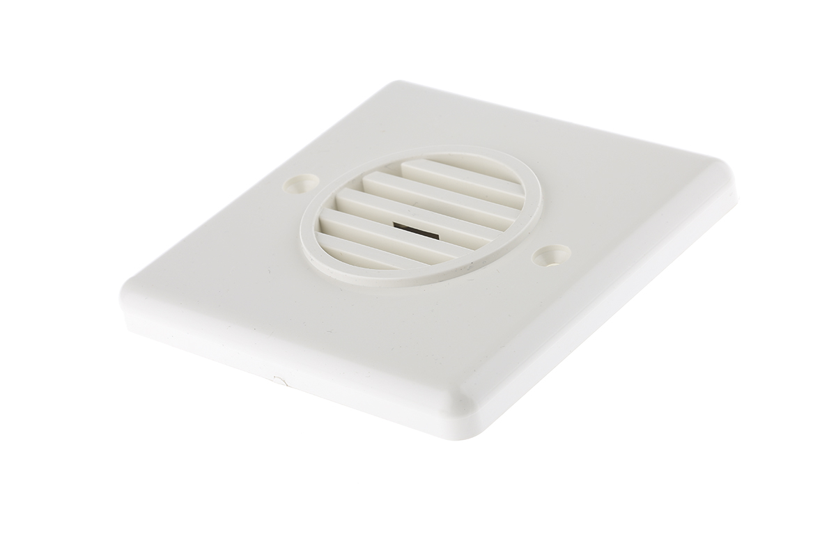 e2s Bedhead Series Electronic Sounder Wall, IP32, DC 24V, 8-Tone 90 dB @ 1m