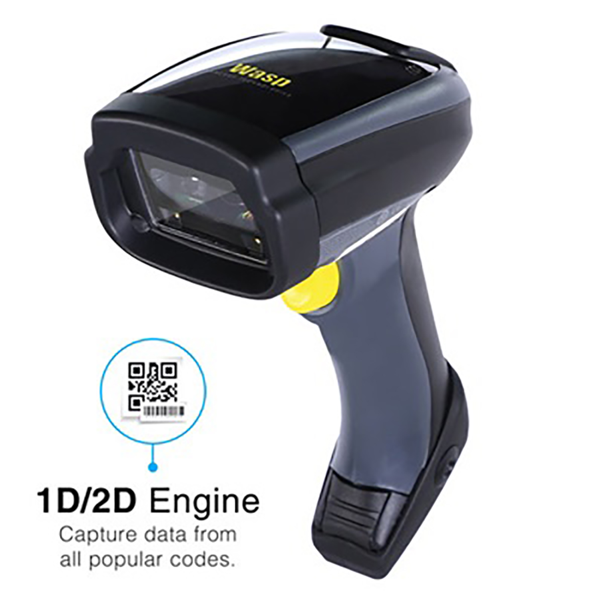 633809002861 WASP Wireless Imager 2D Scanning Barcode Scanner