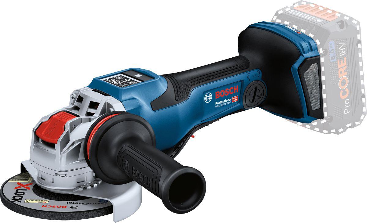 Bosch GWS 18V-15 PSC 125mm Cordless Angle Grinder