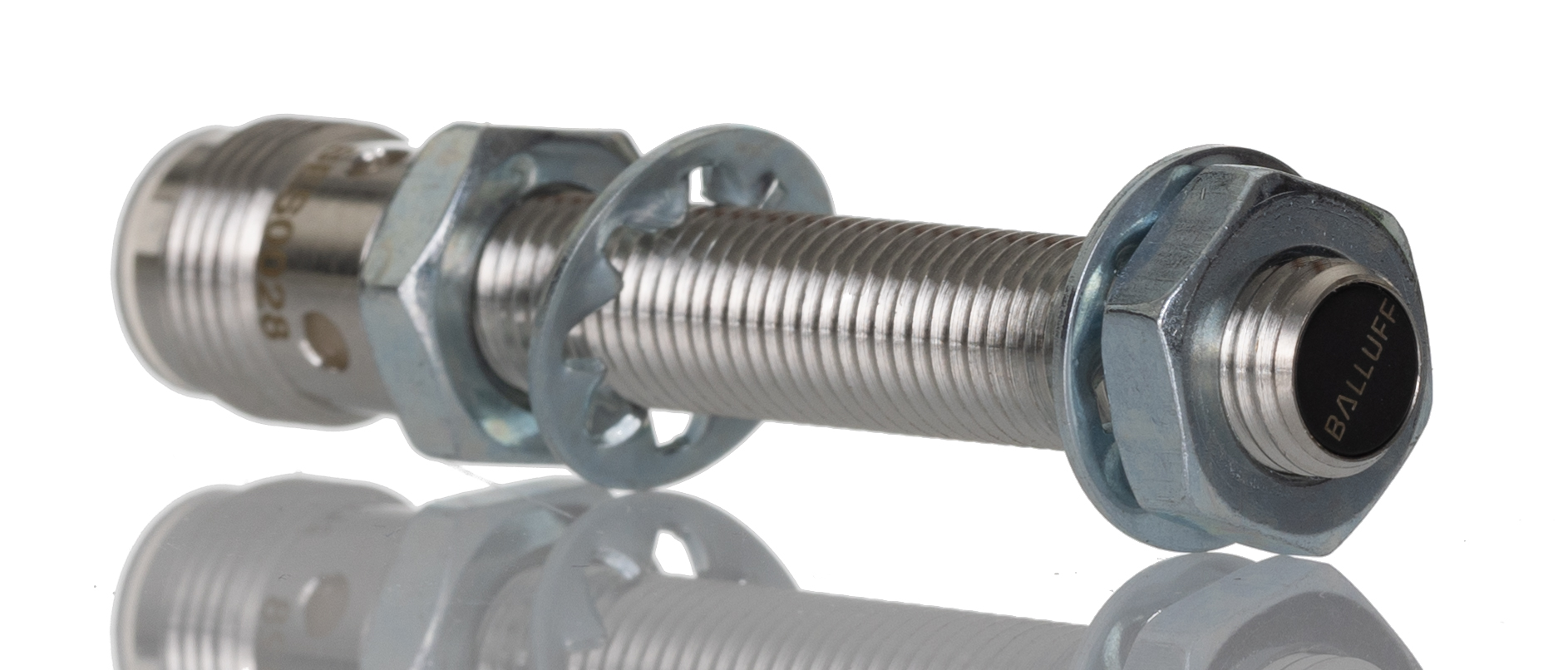 BALLUFF BES M08MH1-PSC20B-S04G Threaded Barrel Inductive Proximity Sensor, M8 PNP 3V 2 mm 30 V dc 200mA