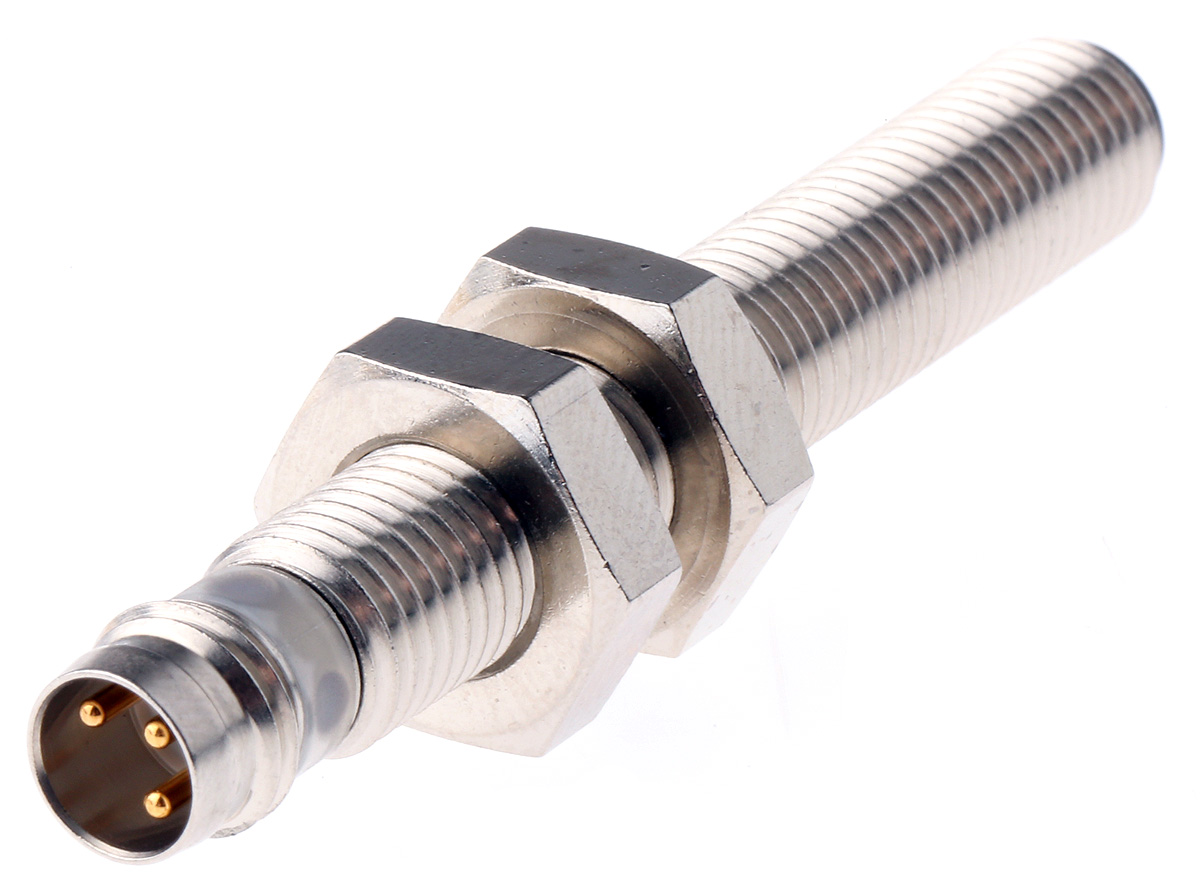 BALLUFF BES M08MI-NSC40B-S49G Threaded Barrel Inductive Proximity Sensor, M8 NPN 30V 4 mm 30 V dc 200mA