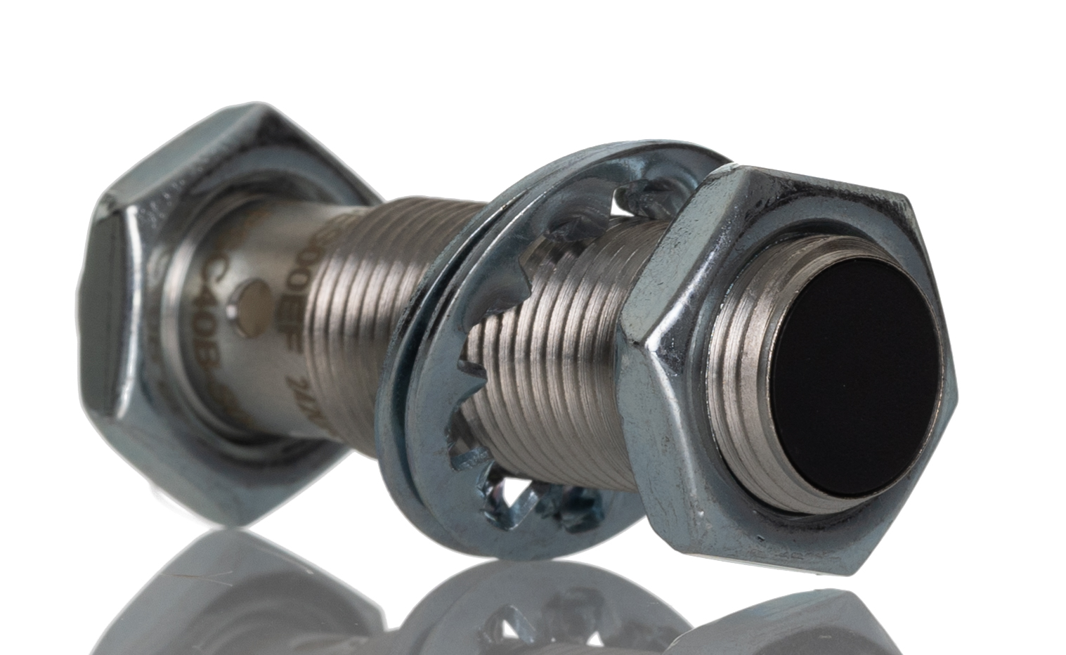 BALLUFF BES M12ME-PSC40B-S04G-003 Threaded Barrel Inductive Proximity Sensor, M12 PNP 30V dc 4 mm 250 V ac 30 V dc 200mA