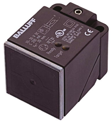 BALLUFF BES Q40KFU-PSC20B-S04G Block Inductive Proximity Sensor, M12 x 1 PNP 30V 20 mm 30 V dc 200mA