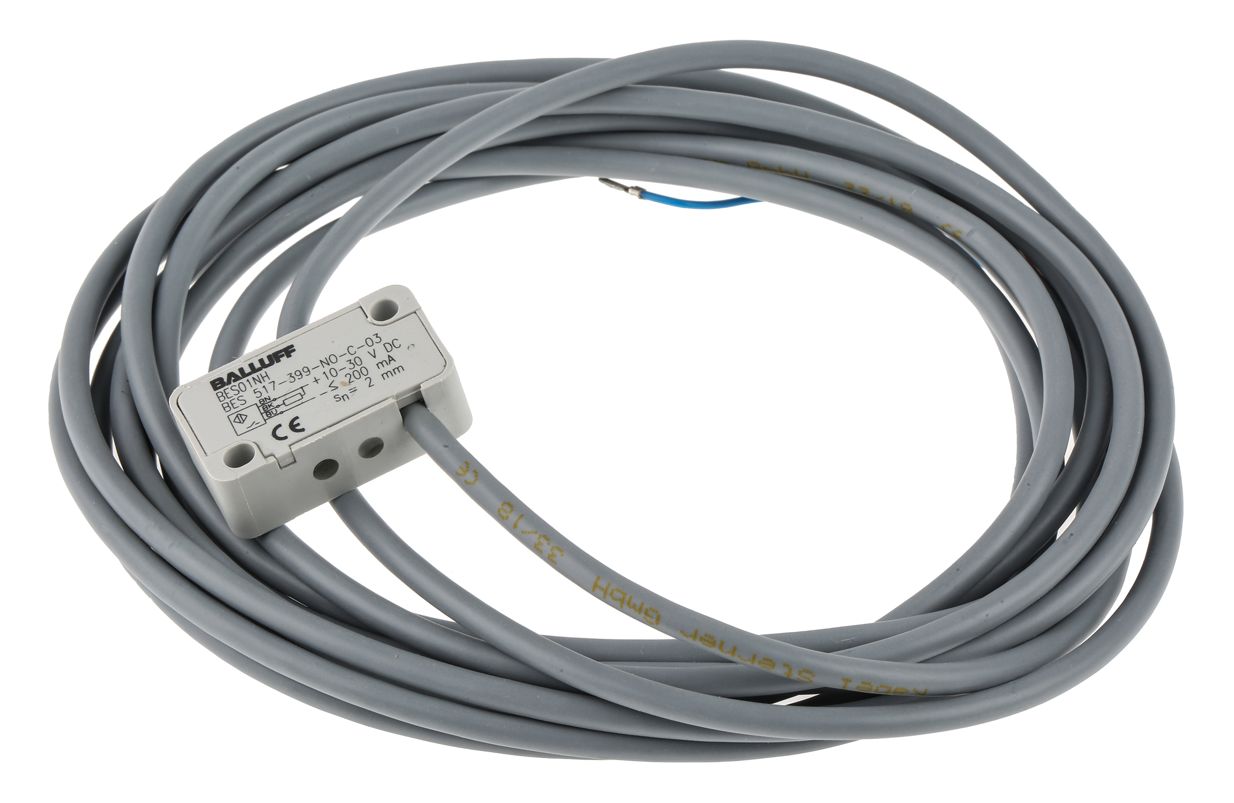 BALLUFF BES01NH Block Inductive Proximity Sensor NPN 30V 2 mm 30 V dc 200mA