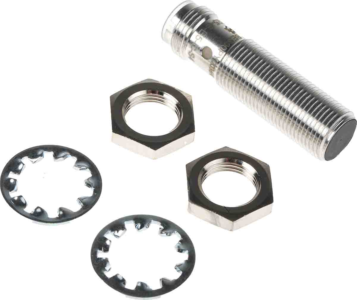 BALLUFF BES516-325-G-E5-C-S4 Threaded Barrel Inductive Proximity Sensor, M12 x 1 PNP 30V 4 mm 250 V ac 30 V dc 200mA