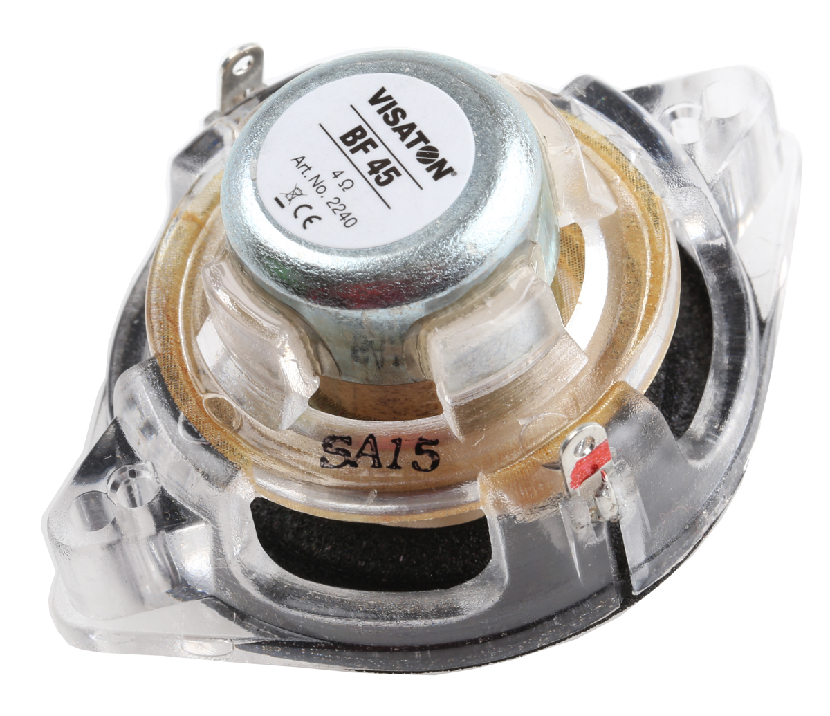 bf-45-4-ohm Visaton 61 mm dia, 8W Full Range, 4 Ω, 90 Hz 20 kHz