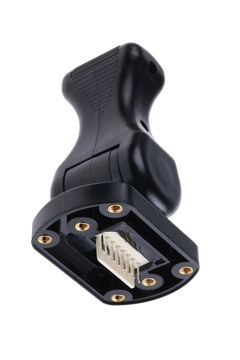 bf240sd3bk1200 APEM 1-Axis Joystick Lever Hall Effect, IP67, 5 V dc, 10mA