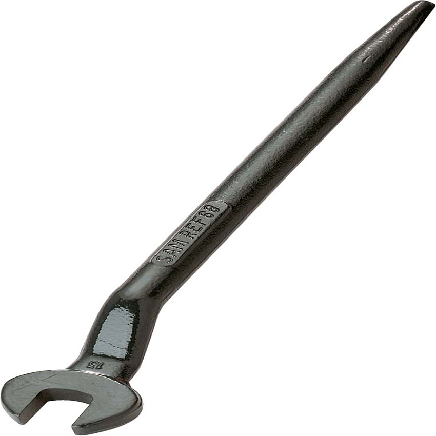 SAM Open-end Wrench, 320 mm Overall, 21mm Jaw Capacity
