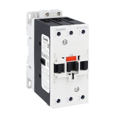 Lovato BF94 Contactor, 20V ac/dc, 48 V ac/dc Coil, 3-Pole, 94 A, 55 kW, 3 NO, 440V