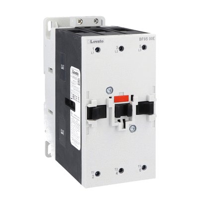 Lovato BF95 Contactor, 100V ac/dc, 250 V ac/dc Coil, 3-Pole, 95 A, 55 kW, 3 NO, 440V