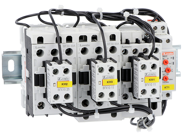 Lovato BFA03870 Star Delta Starter 440V, 30 kW, 3 Phase
