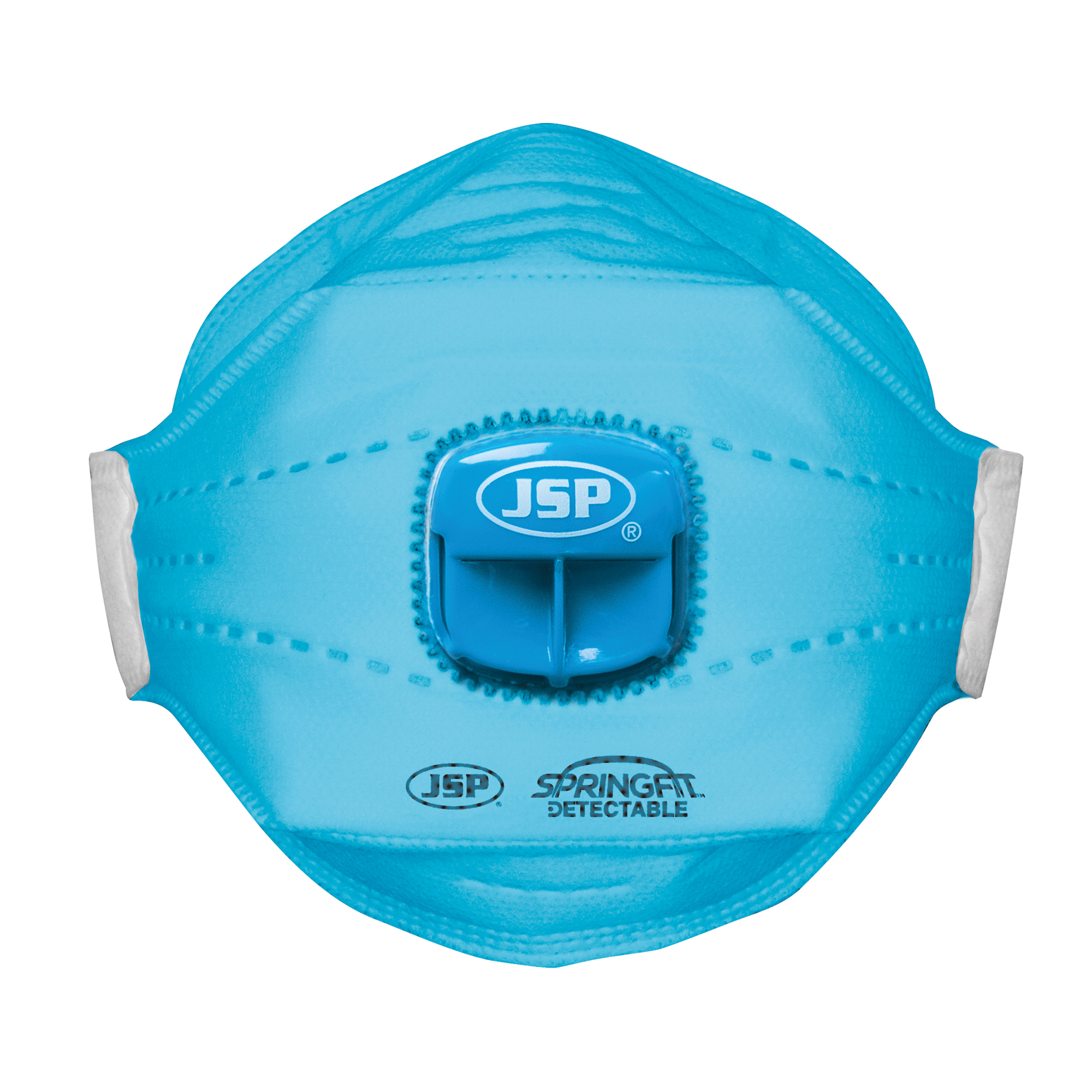 JSP SpringFit Series Disposable Face Mask for Aerosol, Liquid, Toxic Protection, FFP3 10 Per Pack per Package