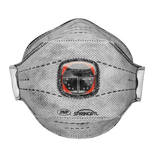JSP SpringFit Series Mask Respirator Mask, Size Unique Hypoallergenic
