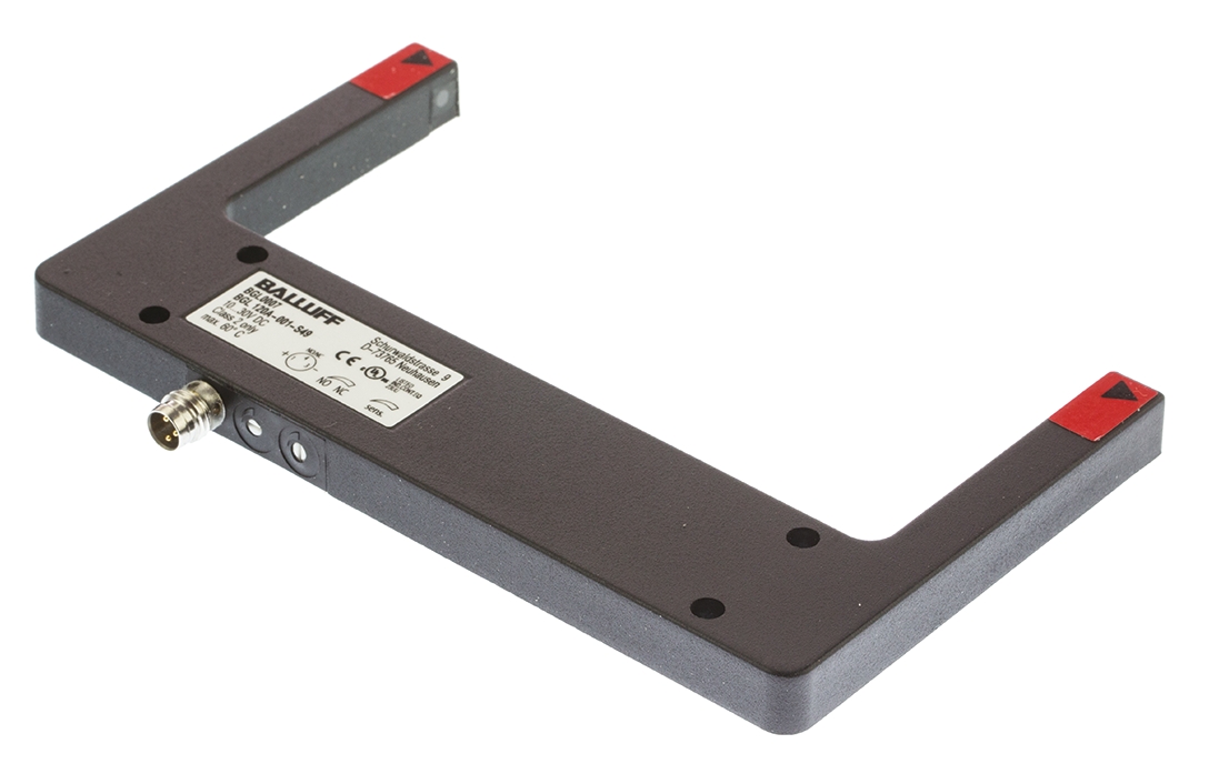 BALLUFF Through Beam Photoelectric Sensor, Fork Sensor