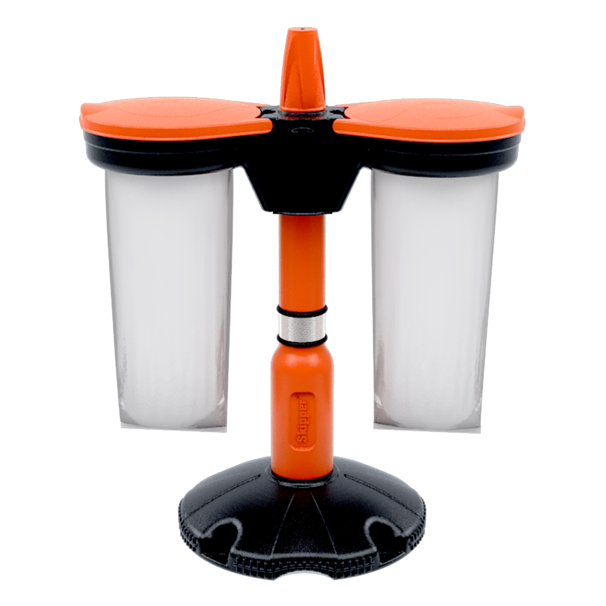 bin01-o Skipper Orange Safety Barrier, Recycle Bin
