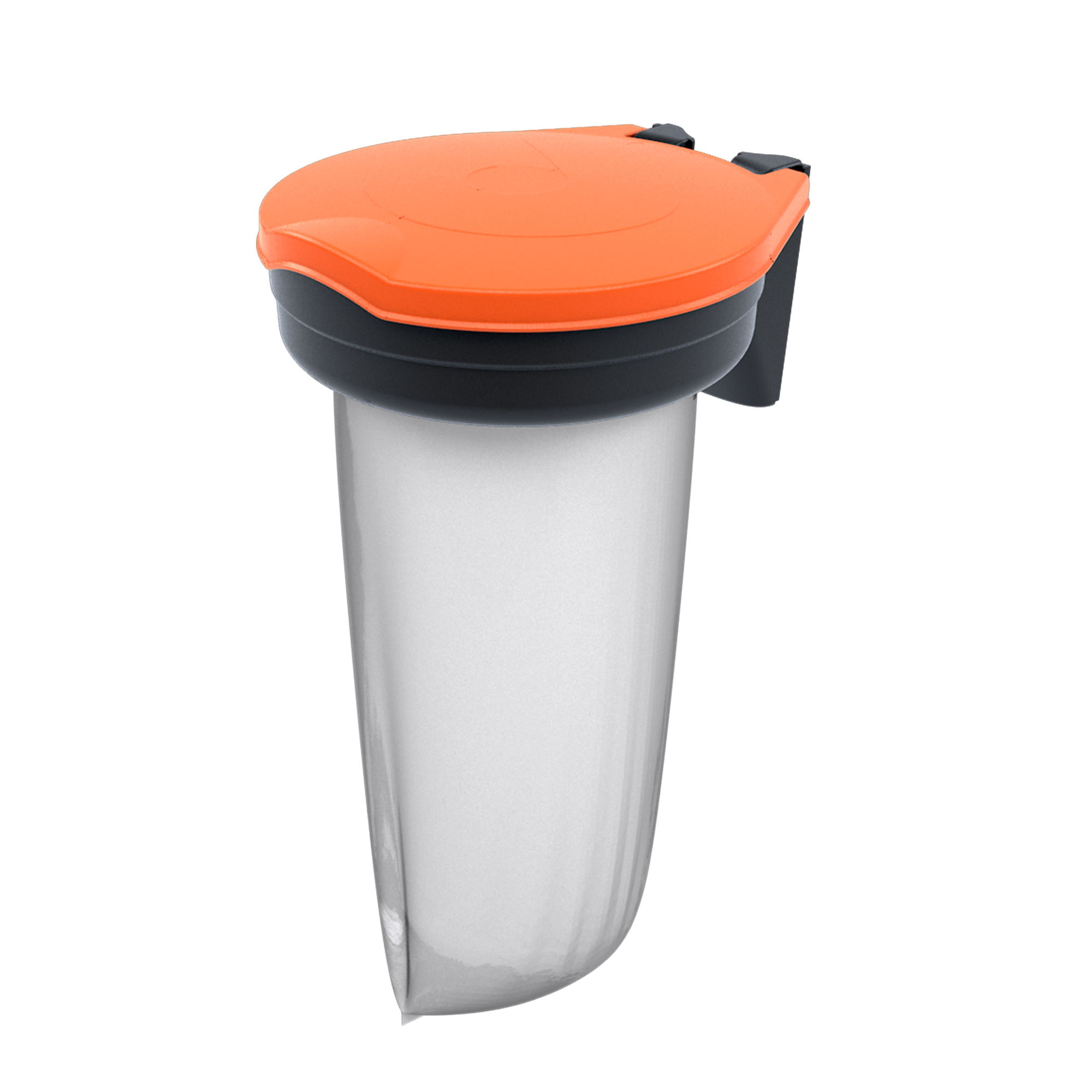 Skipper Orange Safety Barrier, Recycle Bin
