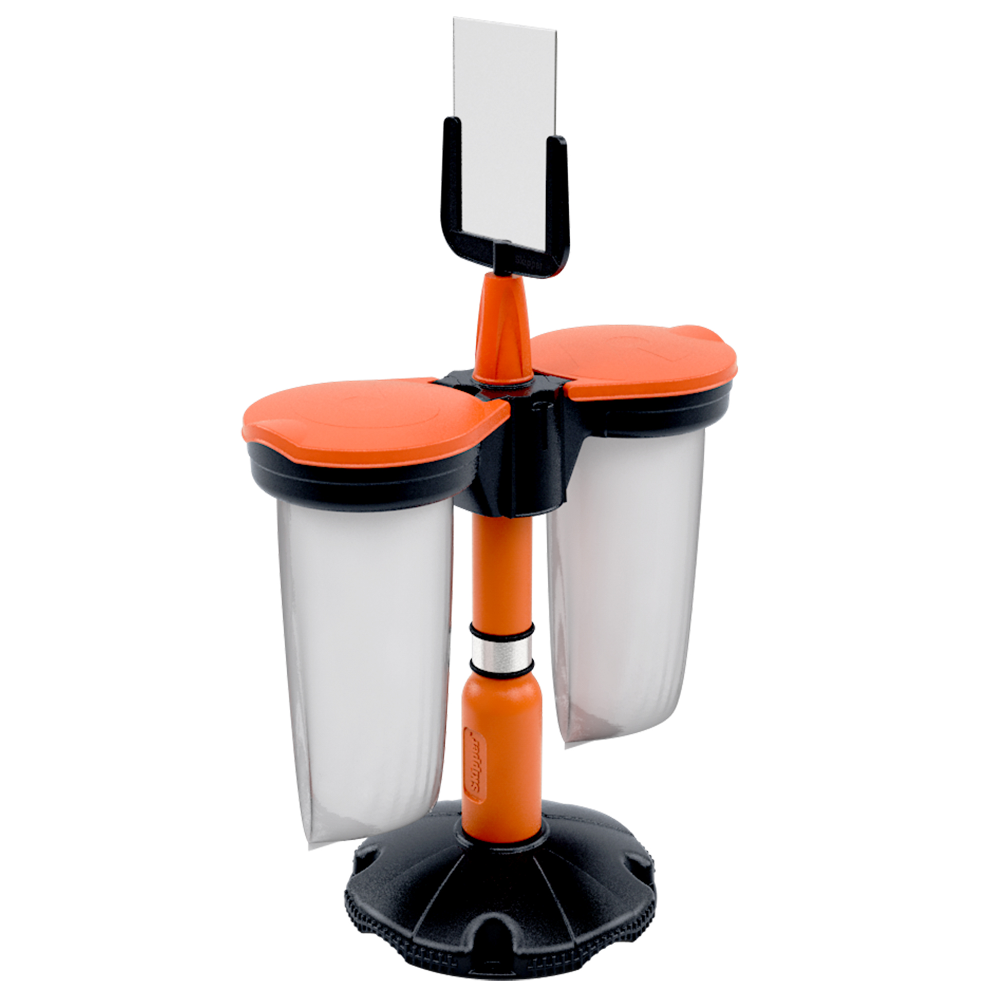 bin01-o Skipper Orange Safety Barrier, Recycle Bin