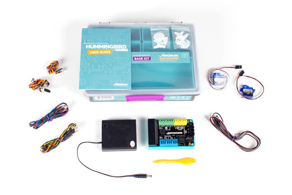 BirdBrain technologies BITBASEKIT BBC Micro:bit Add-on Hummingbird Base Kit