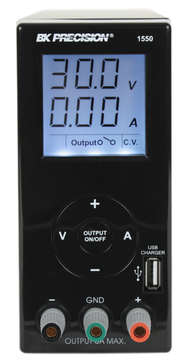 BK Precision Digital Bench Power Supply, 1-Output 1 V to  36V, 108 W, 3 A Max, RSCAL