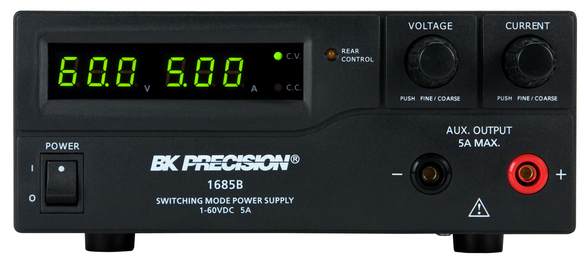 BK Precision Digital Bench Power Supply, 1-Output 0 V ac to  60V, 300 W, 5 A Max, UKAS