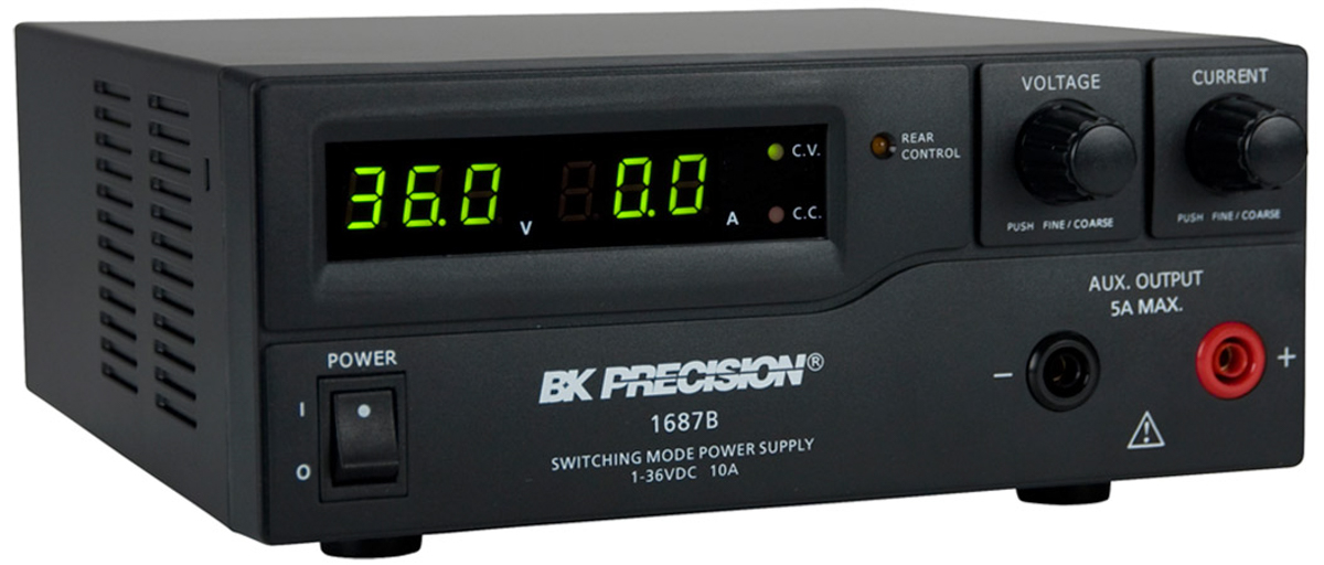 bk1688b BK Precision Digital Bench Power Supply, 1-Output 18 V to  18V, 360 W, 20 A Max, RSCAL
